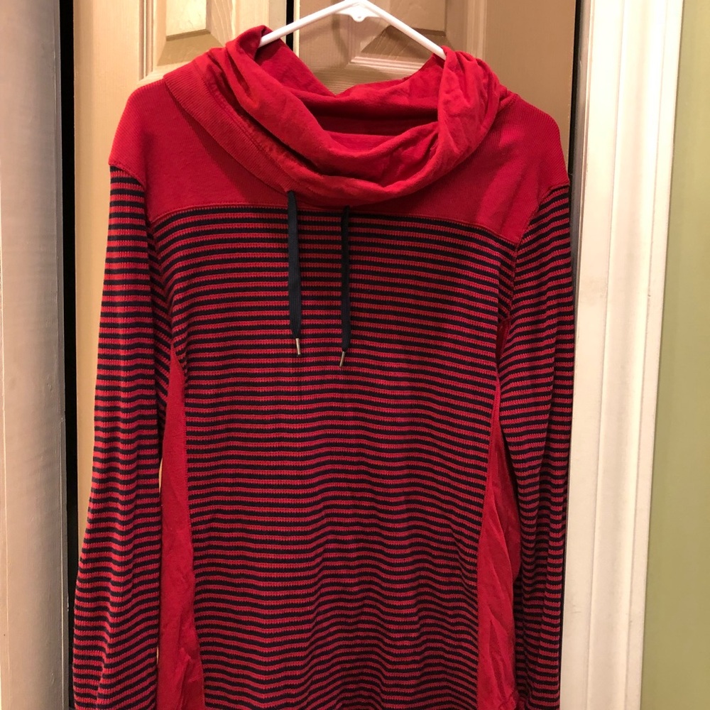 Cowl neck top